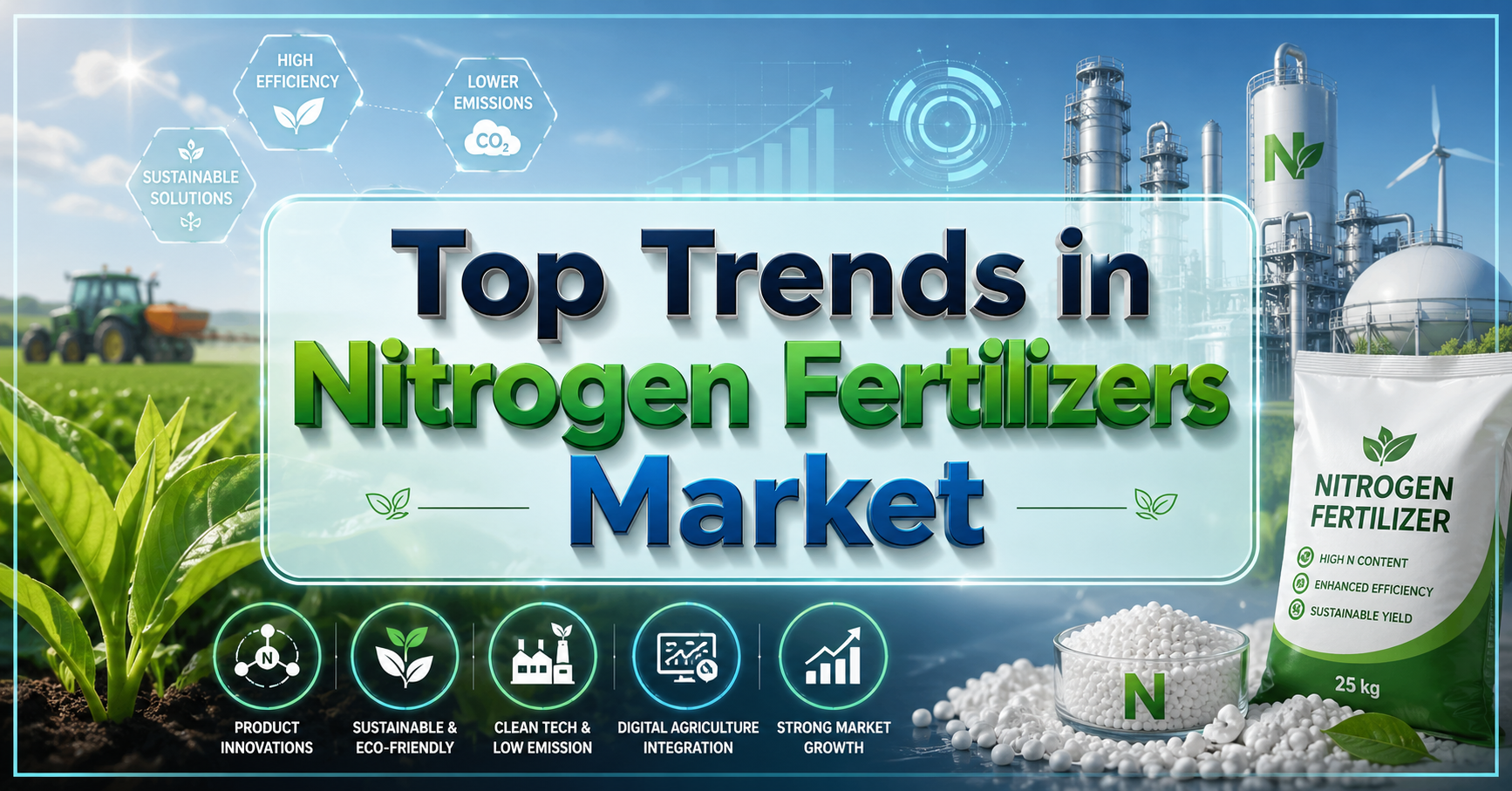 Top Trends Shaping the Nitrogen Fertilizers Market by 2034