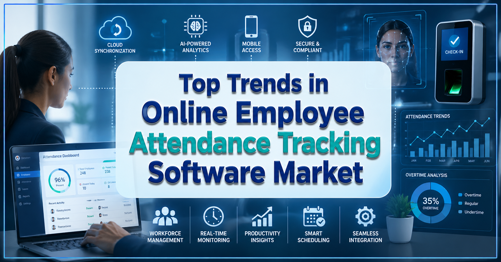 Online Employee Attendance Tracking Software Trends to 2034